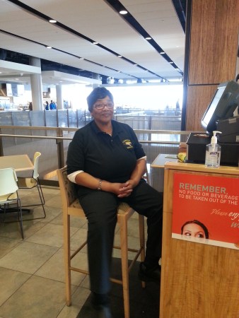Hazel Wooten greets hungry students with the warmth of a second mother.